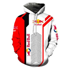 Load image into Gallery viewer, Nouveau modèle de taureau rouge mode hommes et femmes à capuche printemps et automne à manches longues en vrac 3D pull sweat-shirt Couple à capuche