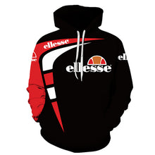 Load image into Gallery viewer, Nouveau modèle de taureau rouge mode hommes et femmes à capuche printemps et automne à manches longues en vrac 3D pull sweat-shirt Couple à capuche