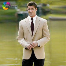 Load image into Gallery viewer, Men Wedding Suits Groom Wear Slim Fit Tuxedos 2 Pieces (Jacket+Pants)Bridegroom Prom Suits Best Man Costume Homme Blazer