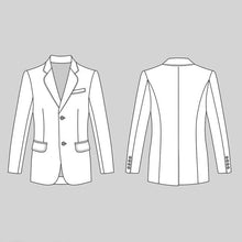 Load image into Gallery viewer, Men Wedding Suits Groom Wear Slim Fit Tuxedos 2 Pieces (Jacket+Pants)Bridegroom Prom Suits Best Man Costume Homme Blazer
