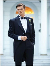 Load image into Gallery viewer, Black Normal Days Men's Work Suit Custom Made blazer masculino slim fit men blazer 3 Pieces suits wedding groom costume homme
