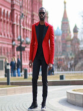 Load image into Gallery viewer, Black Normal Days Men's Work Suit Custom Made blazer masculino slim fit men blazer 3 Pieces suits wedding groom costume homme
