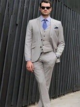 Load image into Gallery viewer, Black Normal Days Men's Work Suit Custom Made blazer masculino slim fit men blazer 3 Pieces suits wedding groom costume homme
