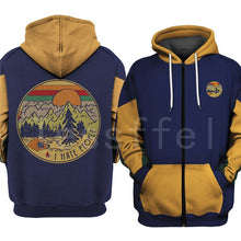 Load image into Gallery viewer, Tessffel Animal Bear Hunting I hate people Love Camping Funny NewFashion 3DPrint Zipper/Hoodies/Sweatshirts/Jacket/Men/Women S18
