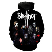 Load image into Gallery viewer, Slipknot Hoodies Men Women Children Hip Hop Band Sweatshirt Harajuku Streetwear Cool 3D Print Hoodie Casual Hoody Coat Pullover
