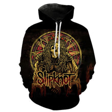 Load image into Gallery viewer, Slipknot Hoodies Men Women Children Hip Hop Band Sweatshirt Harajuku Streetwear Cool 3D Print Hoodie Casual Hoody Coat Pullover
